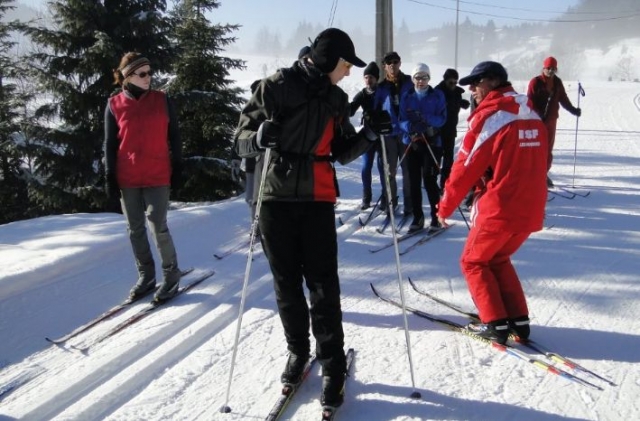 Sortie en ski de fond